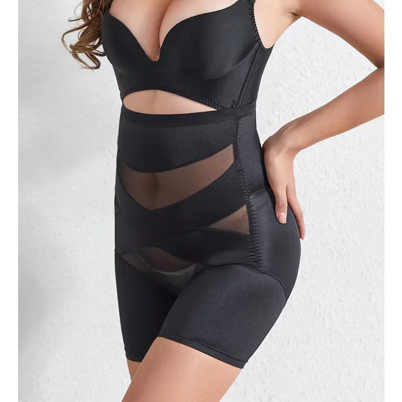 Women High Waist Trainer Body Shaper Panties Tummy Control Body Slimming Shapewear Belly Compression Girdles Underwear Leggings