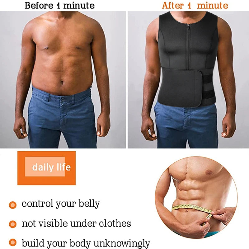 Men Waist Trainer Adjustable Posture Corrector Abdomen Body Shaper Back Support Shoulder Back Brace Correction Spine Tape