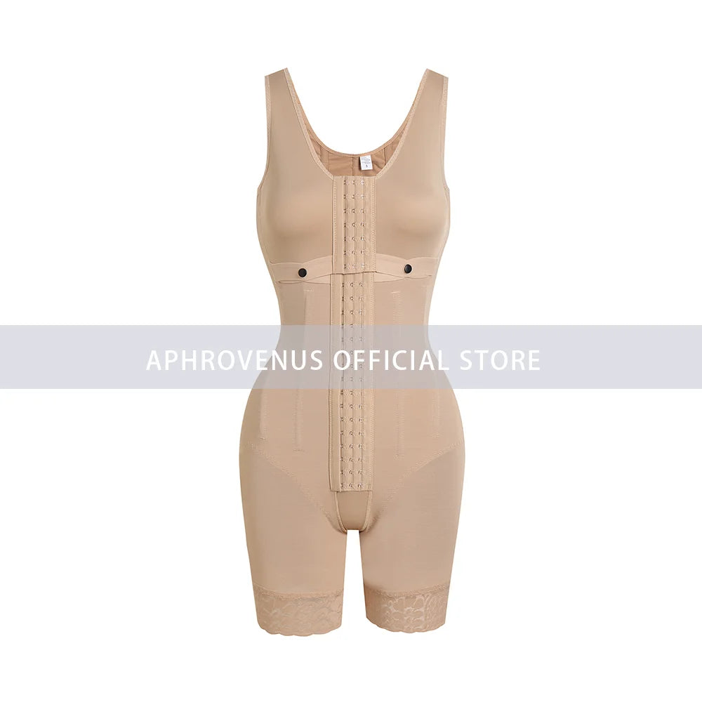 Fajas Colombianas High Compression Flatten Abdomen Body Shaper Tummy Control Butt Lifter Shapewear Waist Trainer Bodysuit