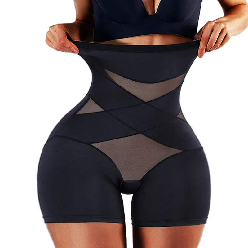 Women High Waist Trainer Body Shaper Panties Tummy Control Body Slimming Shapewear Belly Compression Girdles Underwear Leggings