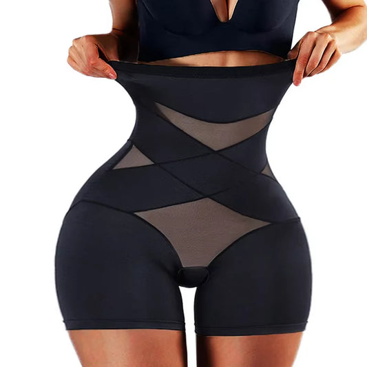 Women High Waist Trainer Body Shaper Panties Tummy Control Body Slimming Shapewear Belly Compression Girdles Underwear Leggings
