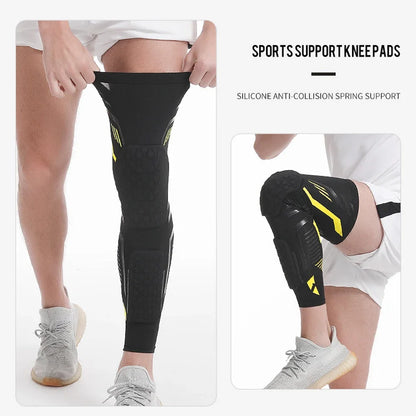 1 Pcs Knee Compression Sleeves Basketball Volleyball Leg Sleeve Football Adult Knee Protector Calf Support Snowboard Kneepad New